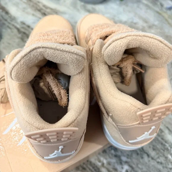 Nike Jordan 4 Retro Cozy Girl New W11 M9.5 - Picture 4 of 13